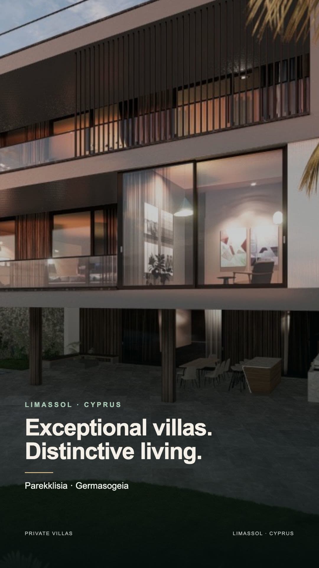 Villas — Parekklisia portrait campaign creative